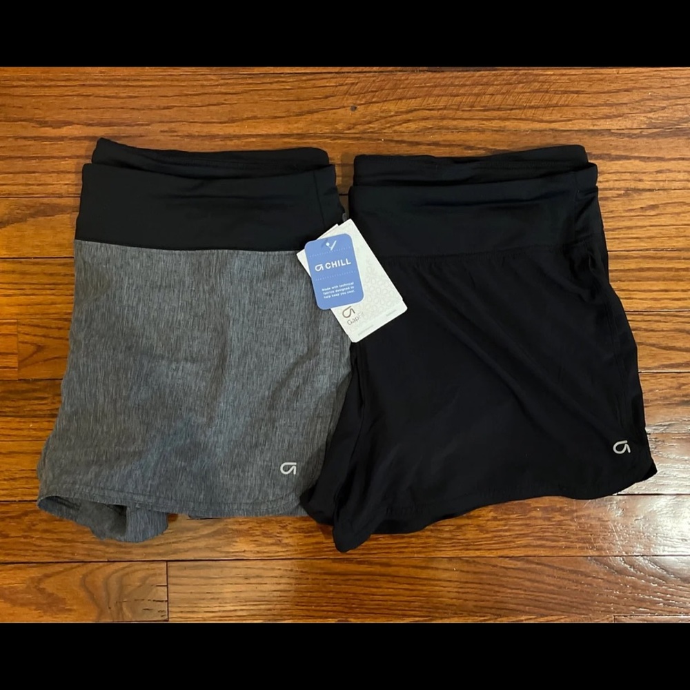 2 pairs of GapFit gStep Shorts
